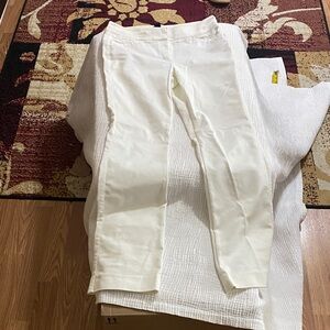 White House Black Market Cream Pants